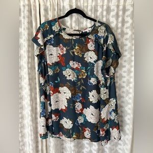 Daniel Rain (DR2) Floral Blouse 3x